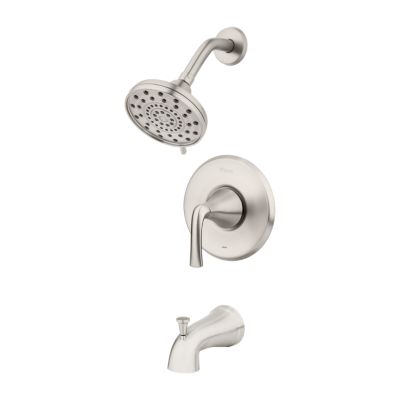 Ladera 1-Handle Shower & TUB Faucet | Cromo & Satin